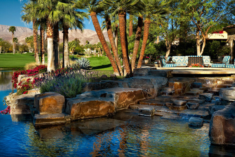water features in landscape designs