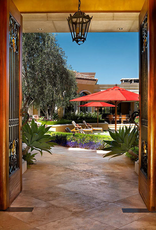 resort style landscape design