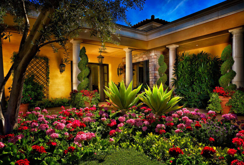 Front entry landscaping designs
