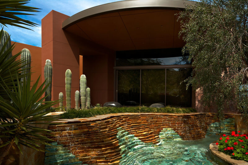 landscape waterfall design