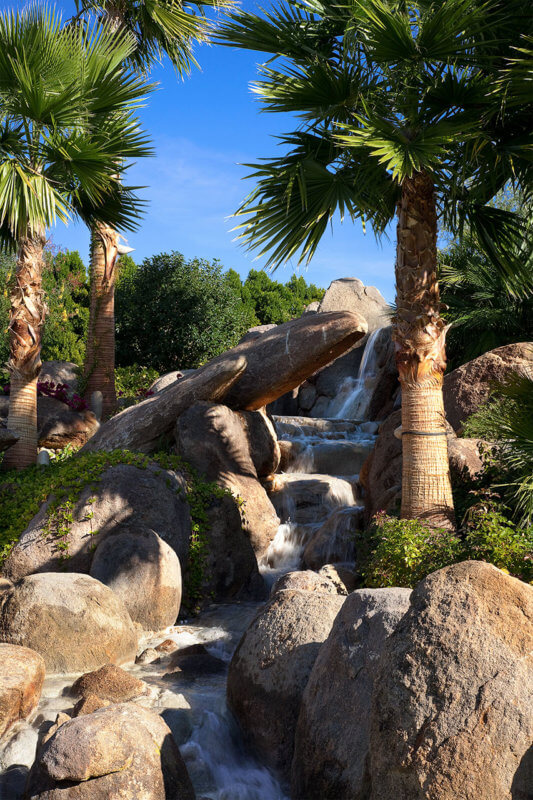 natural waterfall landscape